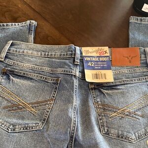 Wrangler Light Blue Vintage Boot Jeans